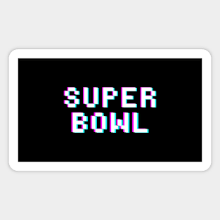 Super Bowl Showdown Typography Tee Magnet